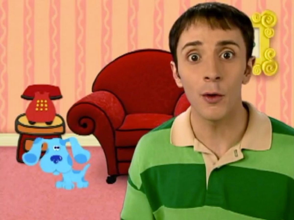 1200x900 Whatever Happened To Steve From Blue's Clues Mystery Solved! Jetss - Blues Clues Painting