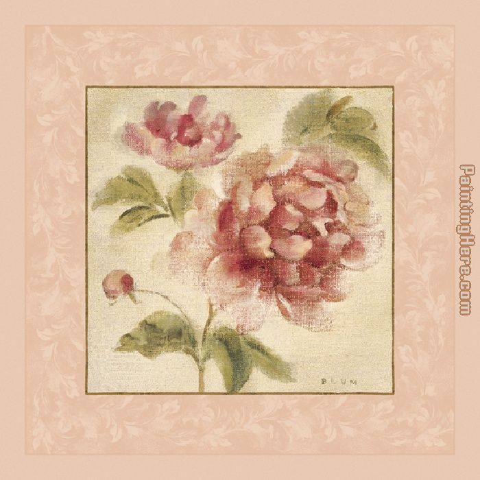700x700 Cheri Blum Rose On Acanthus I Painting Anysize 50% Off - Blum Painting