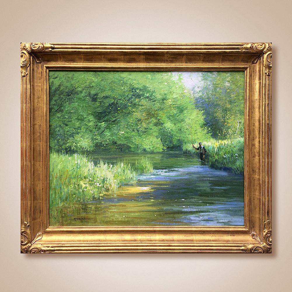 1000x1000 Original Oil Painting By Roger Blum To The Nines Mw - Blum Painting