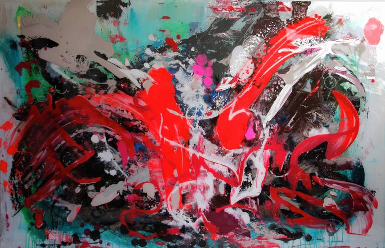 770x497 Saatchi Art Blum Painting By Deusa - Blum Painting