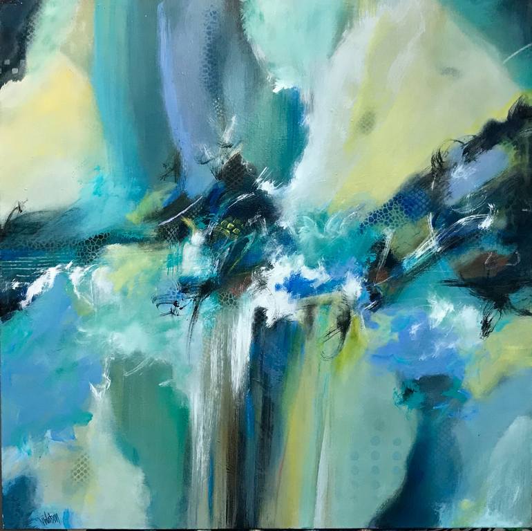 770x768 Saatchi Art Singing The Blues Painting By Dl Watson - Bmf Painting