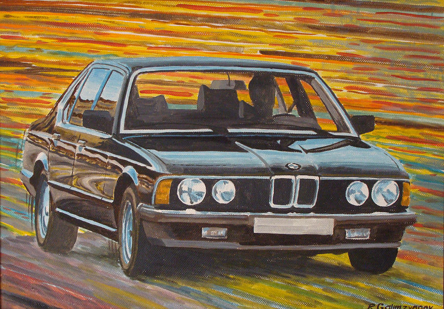 900x626 Bmw E24 Painting By Ildus Galimzyanov - Bmw Painting
