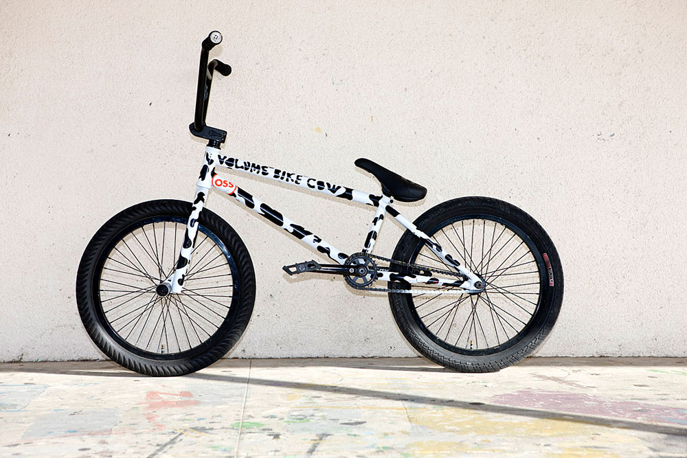 1000x667 Mastroni's Cow Check Volume Bikes - Bmx Bike Painting