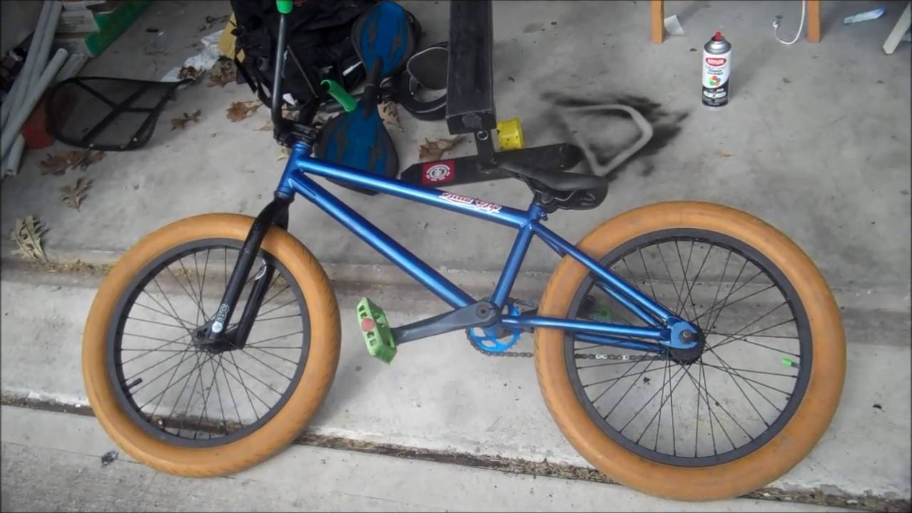 1280x720 Spray Painting My Bmx Frame - Bmx Painting