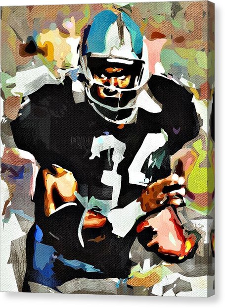 455x622 Bo Jackson Canvas Prints Fine Art America - Bo Jackson Painting