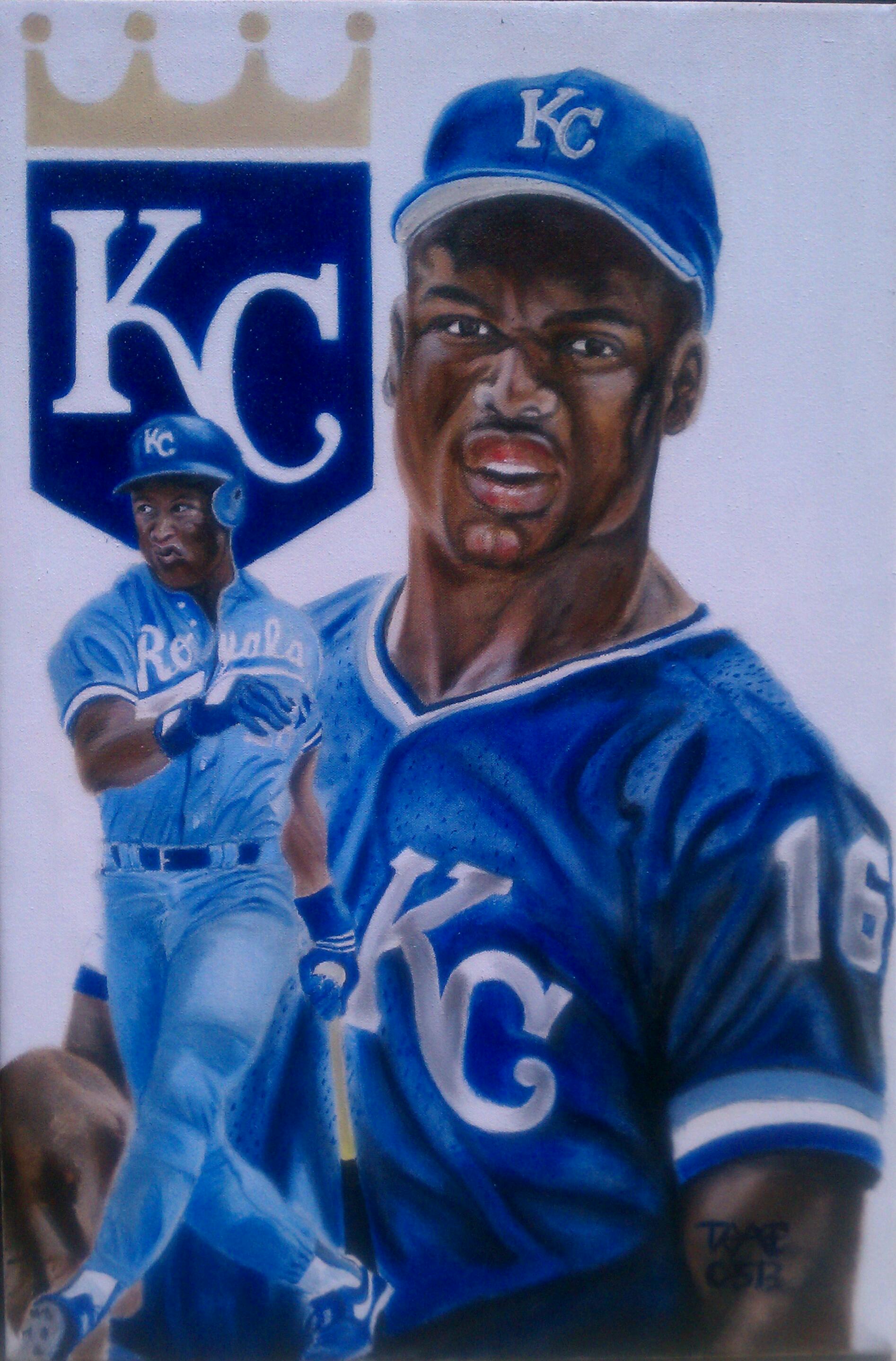 1894x2874 Baseball Oil On Canvas Paintings - Bo Jackson Painting