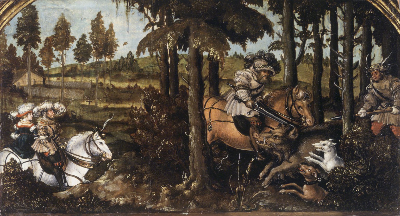 1536x833 Brooklyn Museum - Boar Hunt Painting