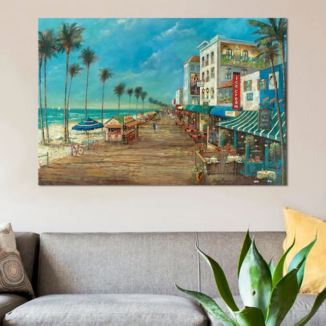 643x643 East Urban Home - Boardwalk Painting