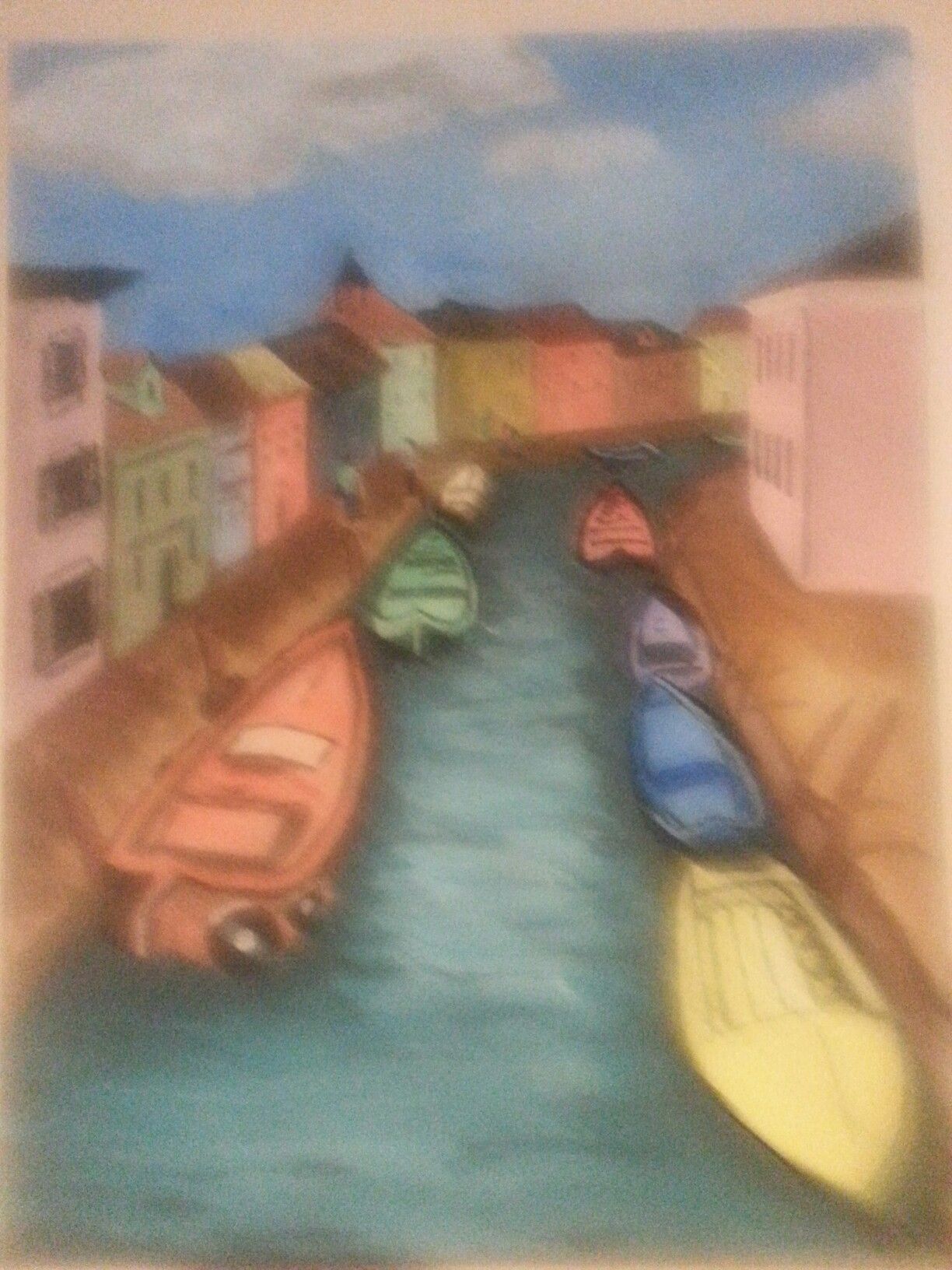 1224x1632 Dillarama Boats Painting That I Did With The Kids Lol By Vicky - Boat Painting For Kids