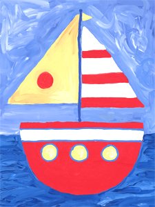 225x300 Float A Boat - Boat Painting For Kids