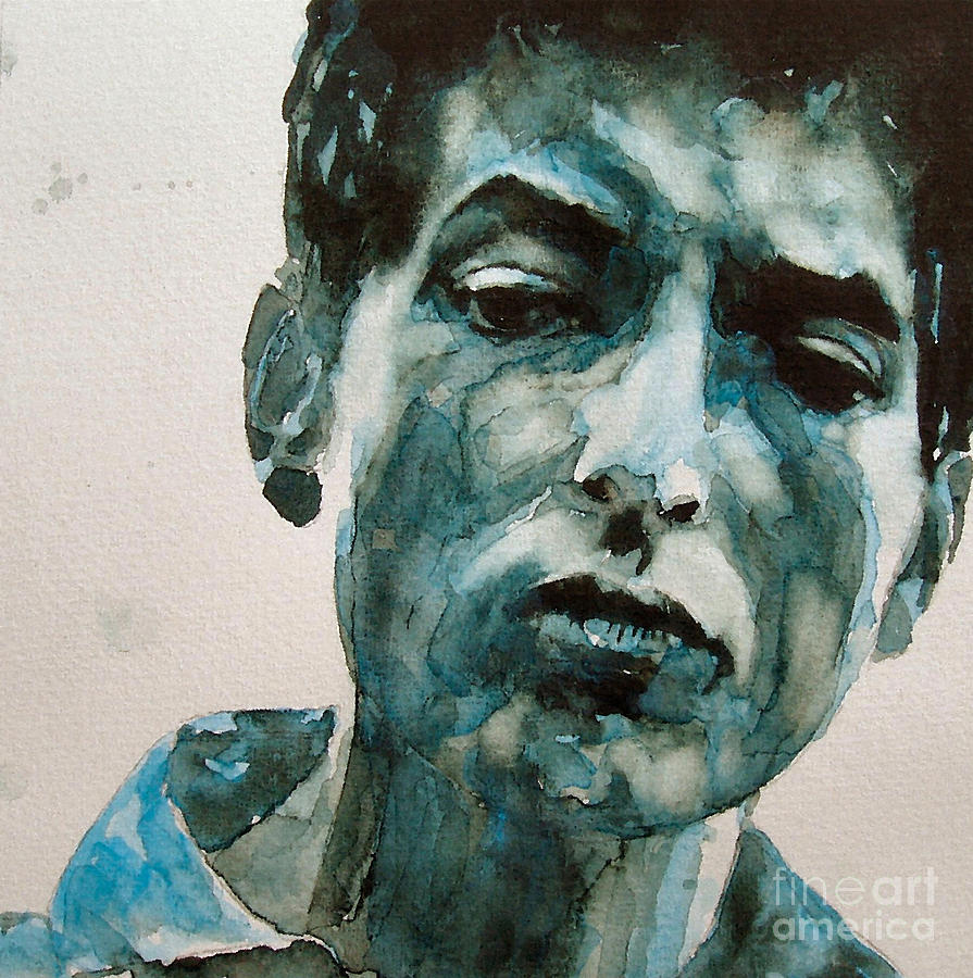 895x900 Bob Dylan Painting By Paul Lovering - Bob Dylan Painting