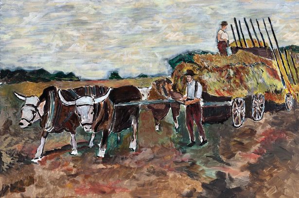 615x409 Bob Dylan Limited Edition Art Goes On Sale - Bob Dylan Painting