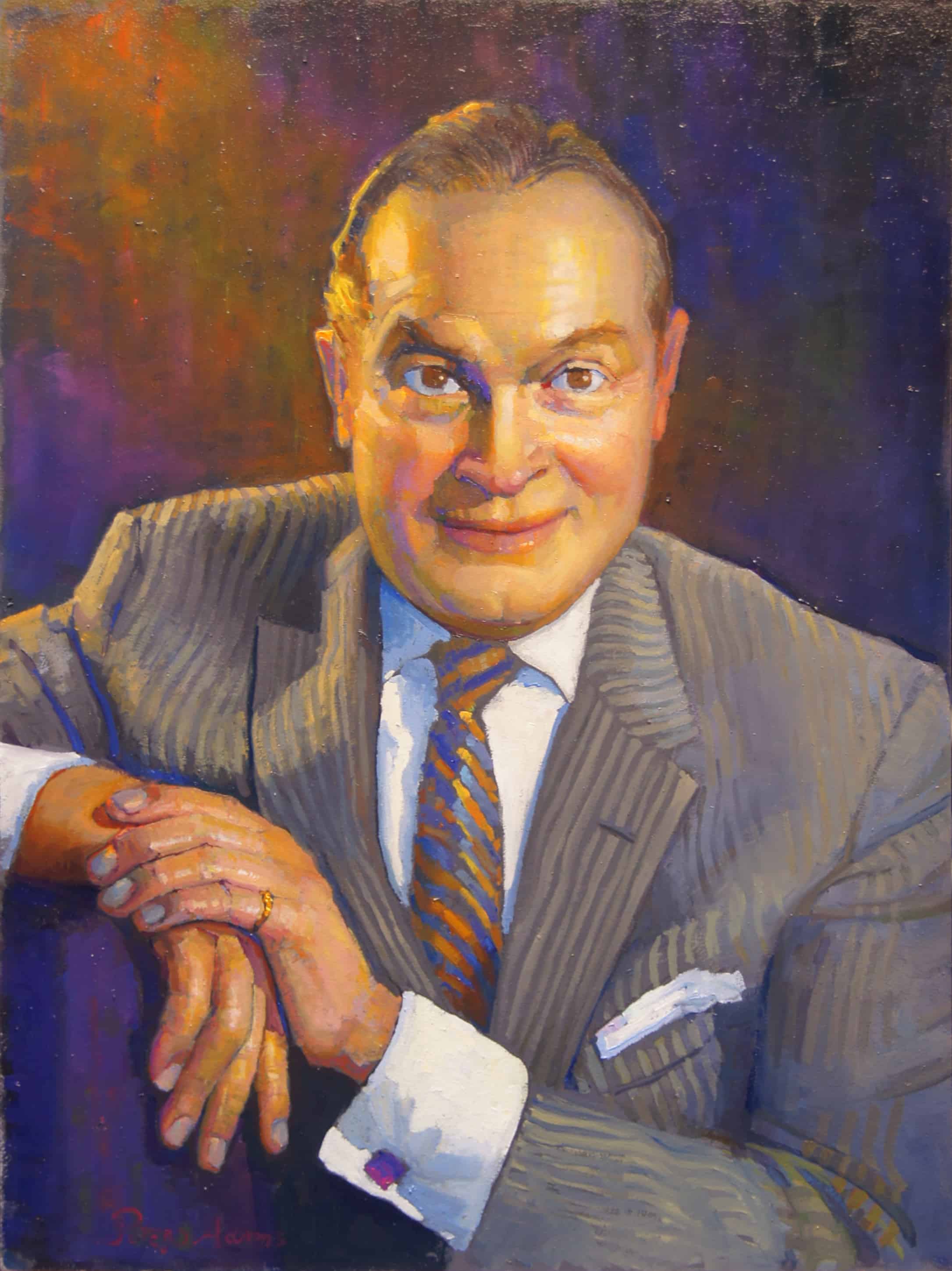 2172x2900 Portrait Of Bob Hope American Legacy Fine Arts - Bob Hope Painting