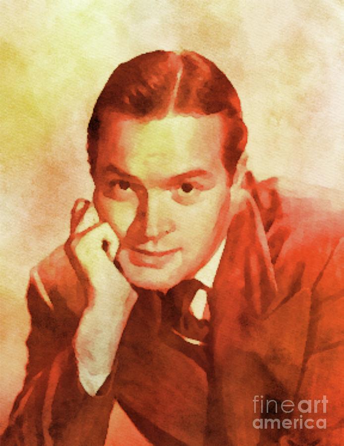 694x900 Bob Hope, Vintage Comedian Painting By John Springfield - Bob Hope Painting