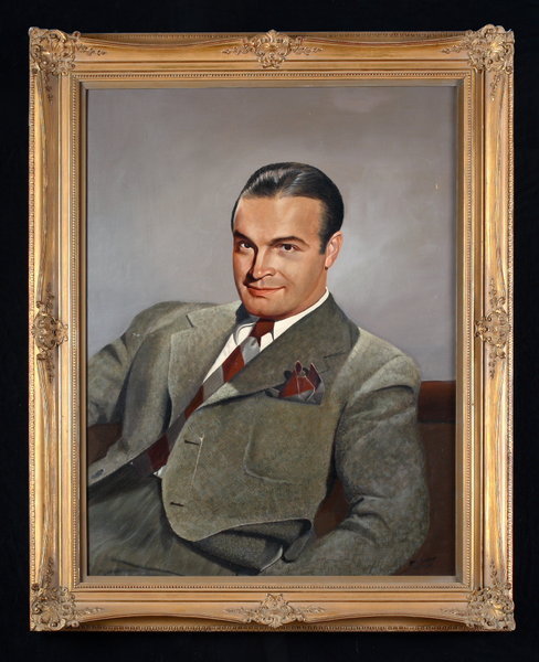 488x600 Bob Hope The Gravesend Gazette - Bob Hope Painting