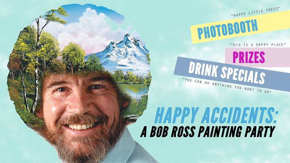 960x540 Happy Accidents A Bob Ross Painting Party - Bob Painting