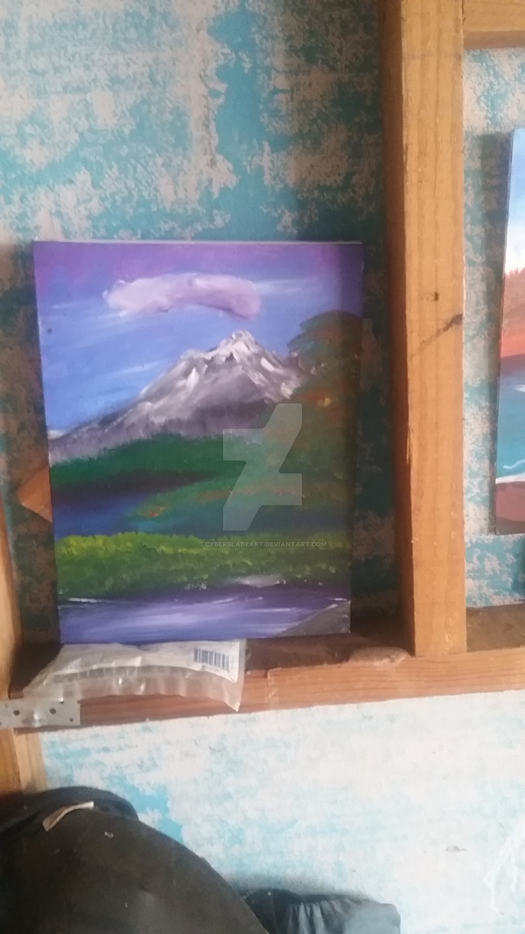 1024x1820 My Best Bob Rose Style Painting By Cyberbladeart - Bob Rose Painting