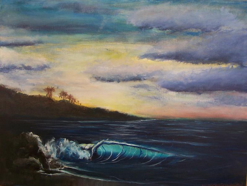 Bob Ross Beach Painting at PaintingValley.com | Explore collection of ...