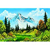 160x160 Bob Ross Campfire Art Print Painting Poster 30x46 Cm Amazon.co.uk - Bob Ross Campfire Painting
