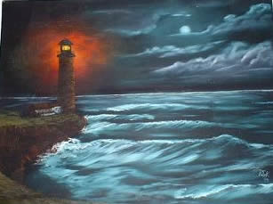 Bob Ross Lighthouse Painting At PaintingValley.com | Explore Collection ...