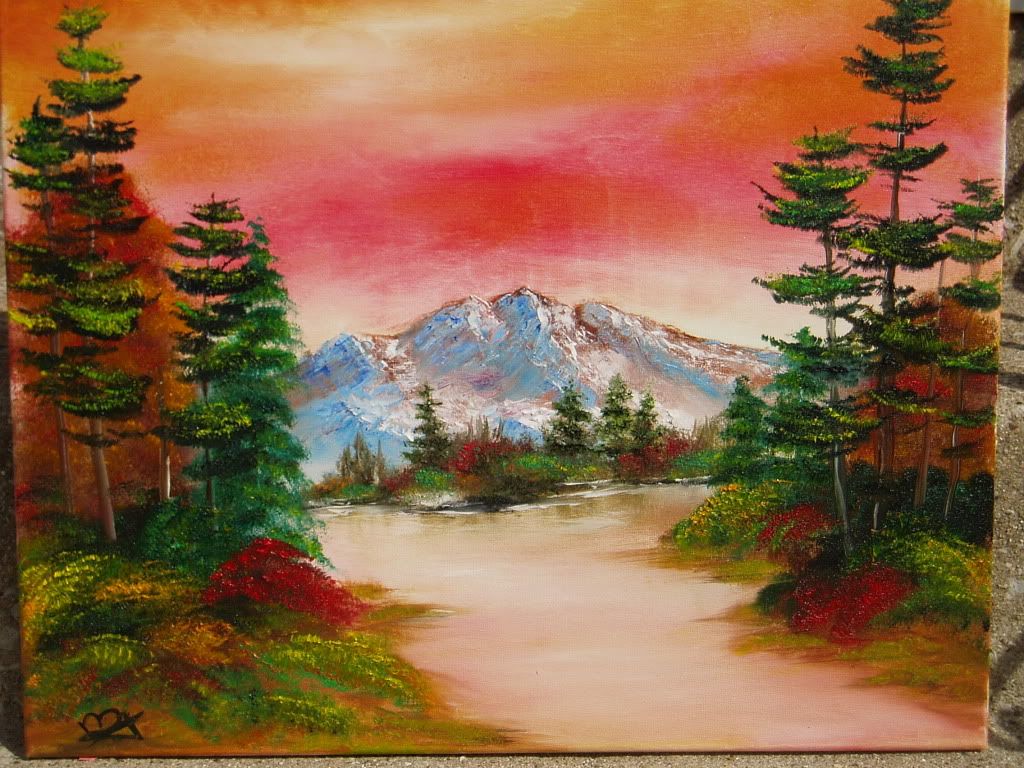 1024x768 Bob Ross Original Paintings - Bob Ross Original Painting