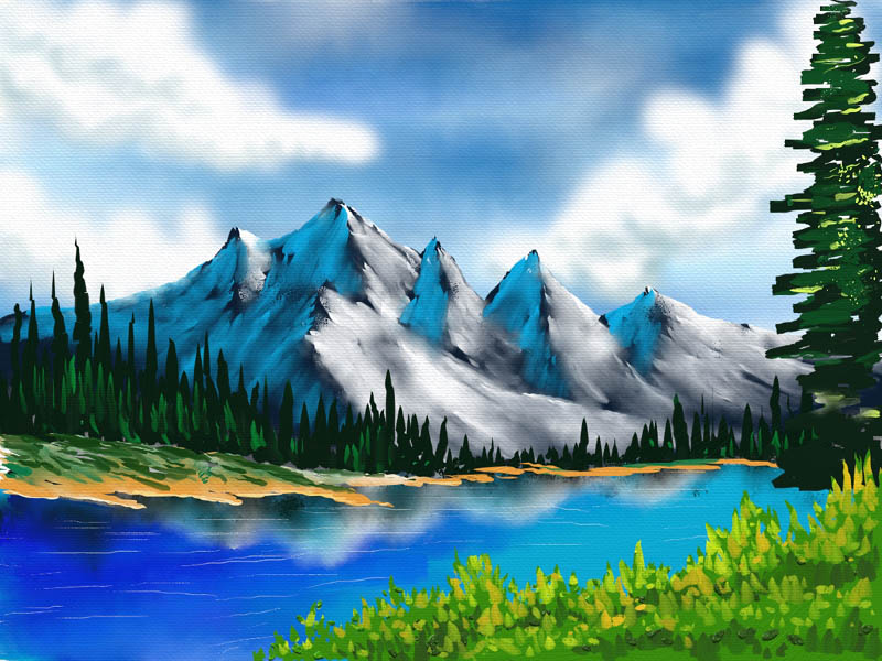 800x600 Bob Ross Original Paintings - Bob Ross Original Painting To Buy