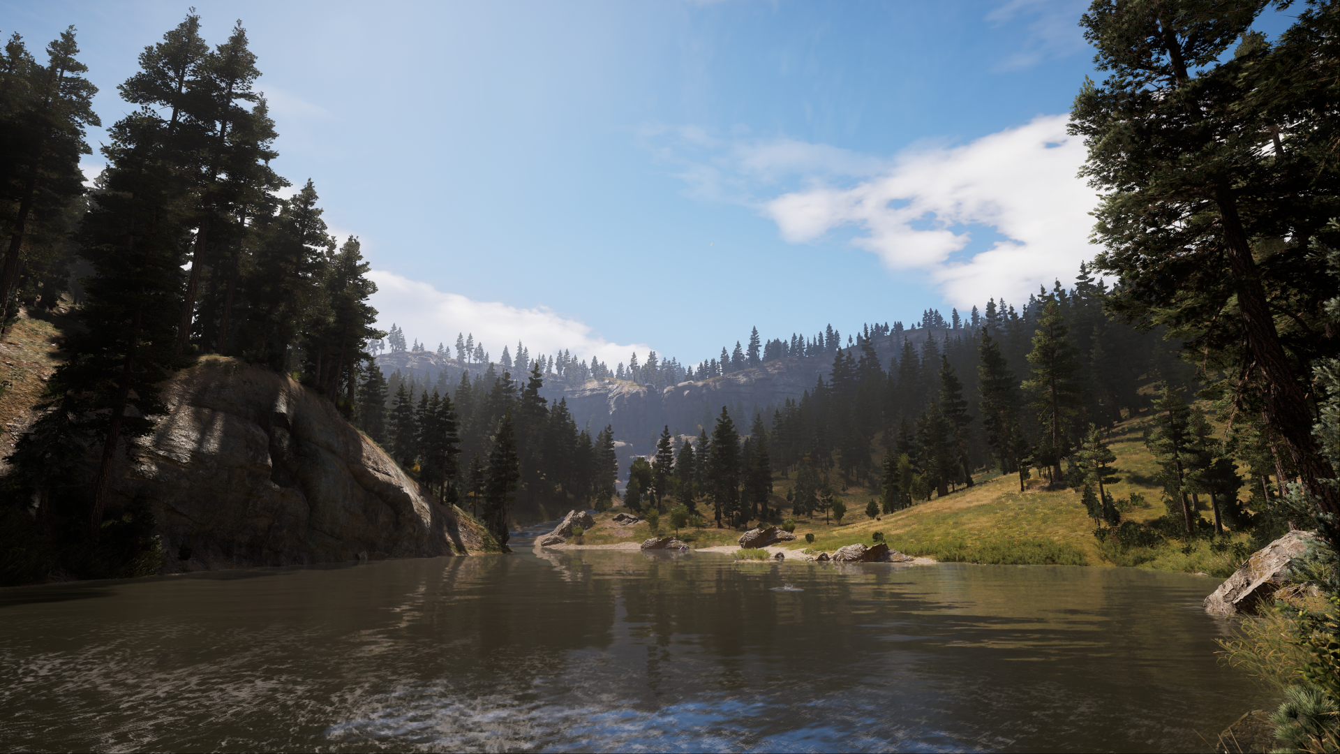 1920x1080 Far Cry 5 Is A Bob Ross Painting Farcry - Bob Ross Painting