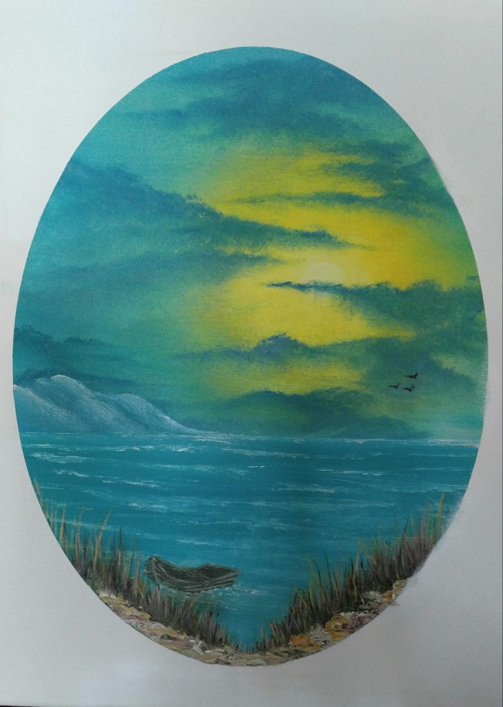 729x1024 Bob Ross Painting Classes 400 West Rich St - Bob Ross Painting