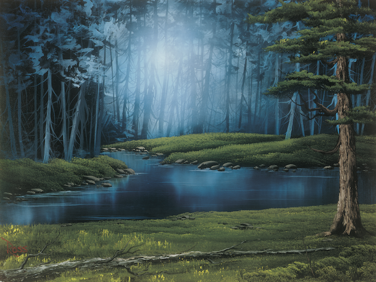 750x563 Bob Ross Book, Painting With Bob Ross Lets You Paint With The Artist - Bob Ross Painting