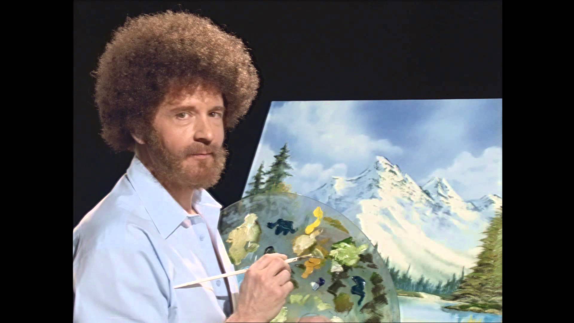 1920x1080 Bob Ross Painting Bob Ross Know Your Meme - Bob Ross Painting