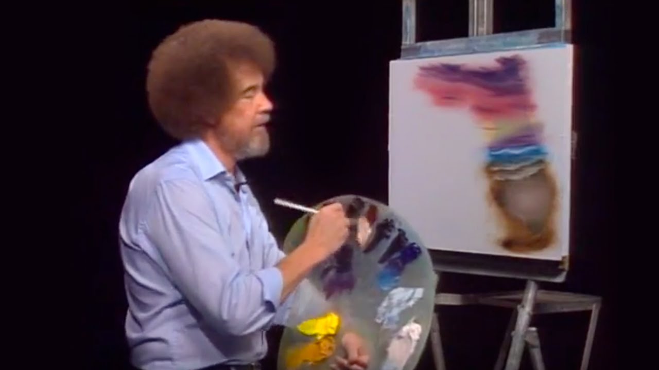 1280x720 Bob Ross - Bob Ross Painting Auction
