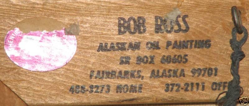 800x341 Bob Ross, Northern Lights, Painting - Bob Ross Painting Auction