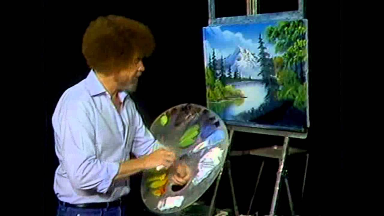 1280x720 Bob Ross - Bob Ross Painting Authentic