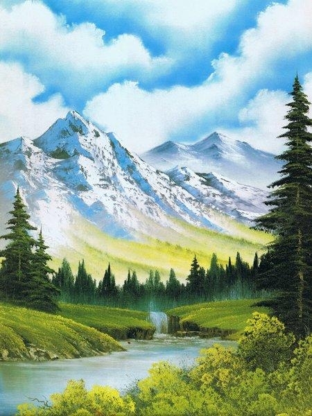 450x600 Do A Bob Ross Painting - Bob Ross Painting Collection