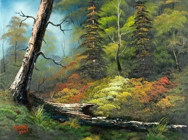 600x449 Astounding Rob Ross Painting Bob Paintings For Sale Painting By - Bob Ross Painting Cost