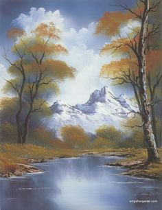 236x306 Bob Ross Art Gallery Gt Bob Ross Paintings Gt Bob Ross Crimson - Bob Ross Painting Gallery