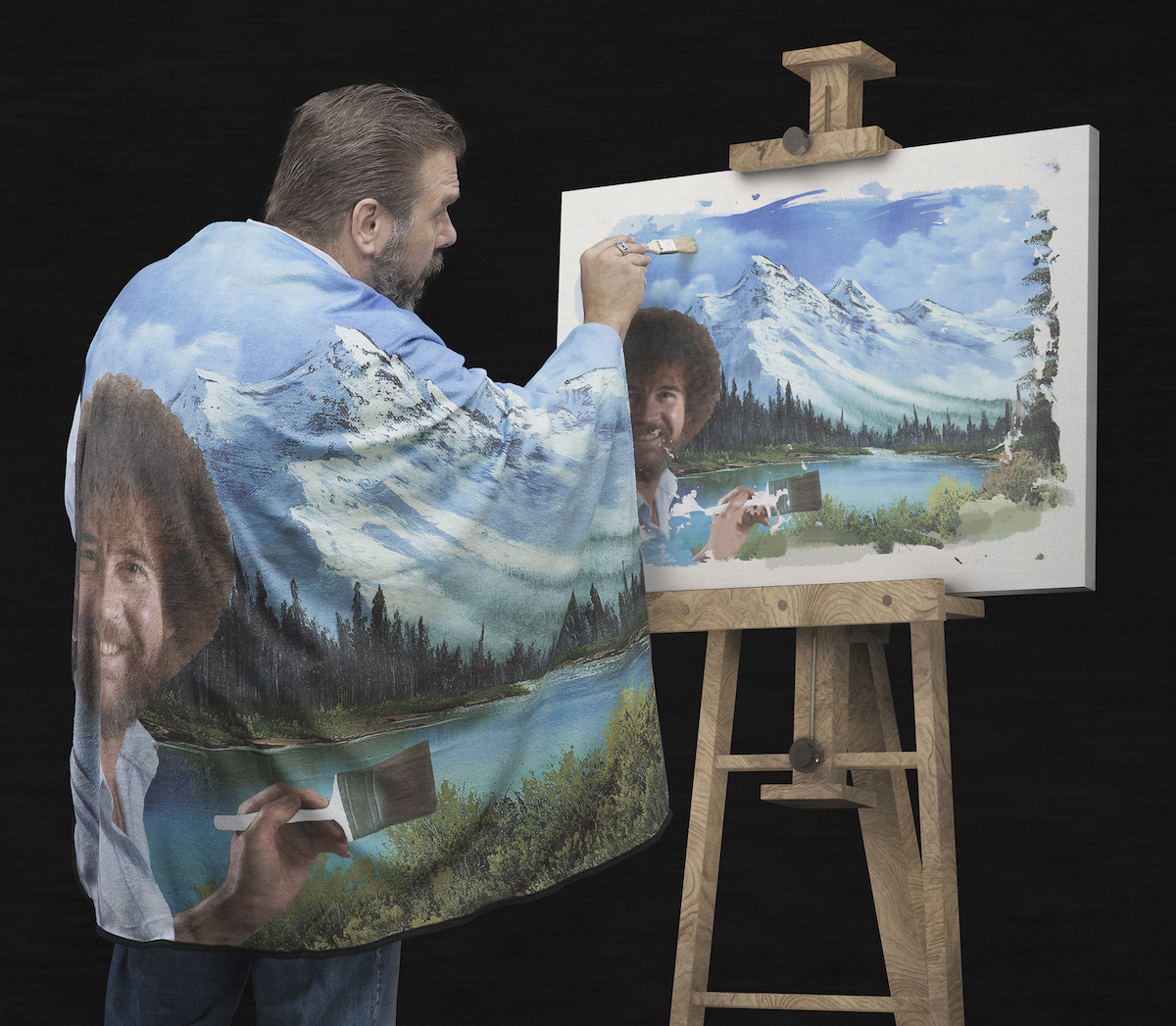 Bob Ross Painting Pictures