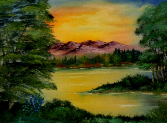 573x422 Bob Ross Paintings - Bob Ross Painting Pictures