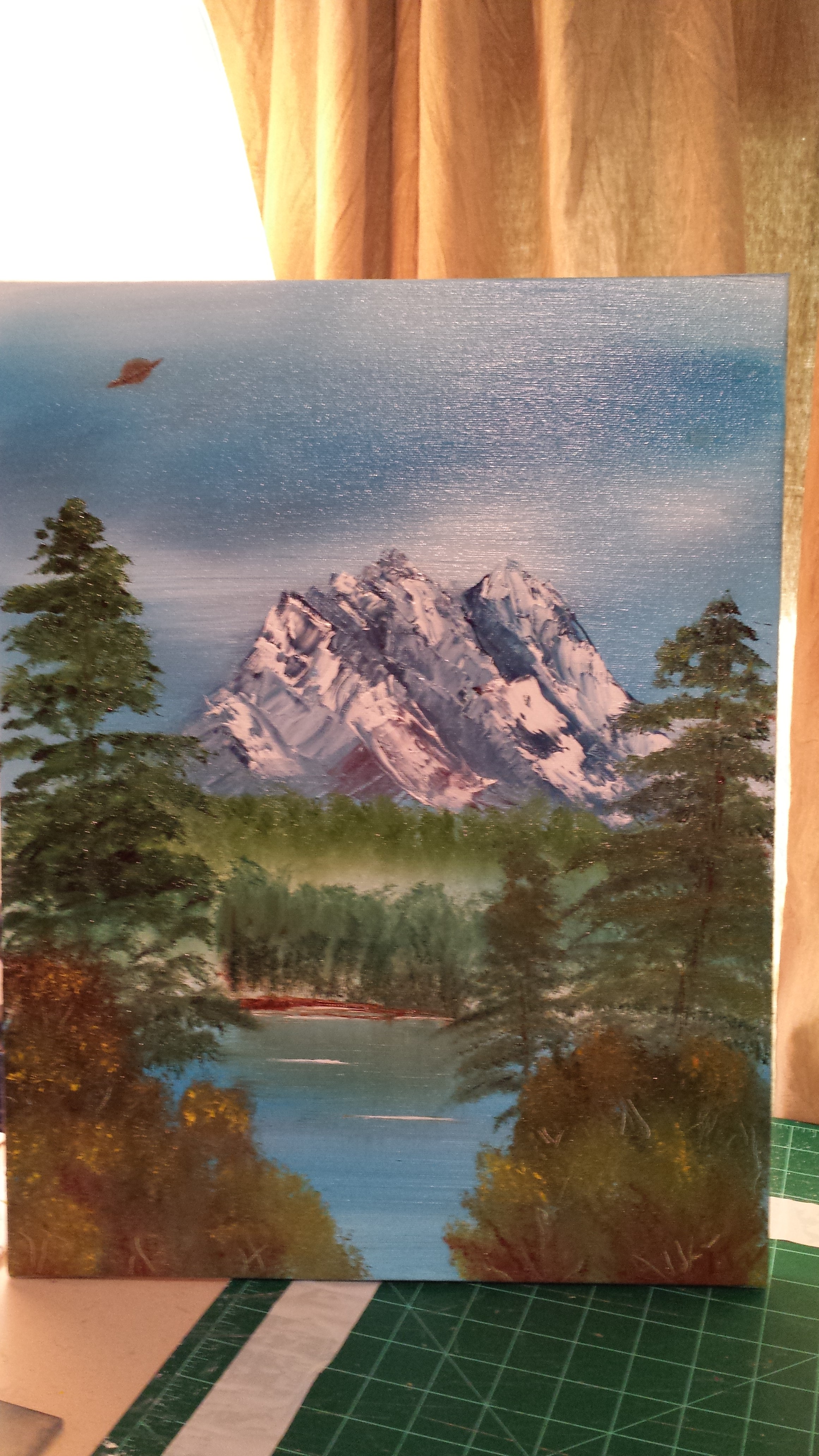 2322x4128 Things I Learned While Trying To Paint Like Bob Ross - Bob Ross Painting Pictures