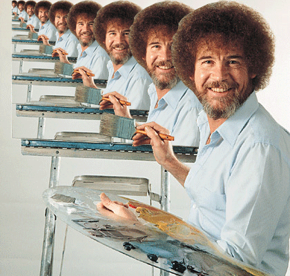420x400 Bob Ross Uncyclopedia Fandom Powered By Wikia - Bob Ross Painting Portrait