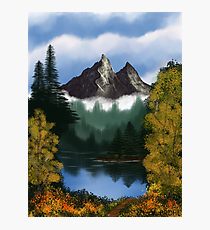 210x230 Bob Ross Painting Amp Mixed Media Wall Art Redbubble - Bob Ross Painting Print
