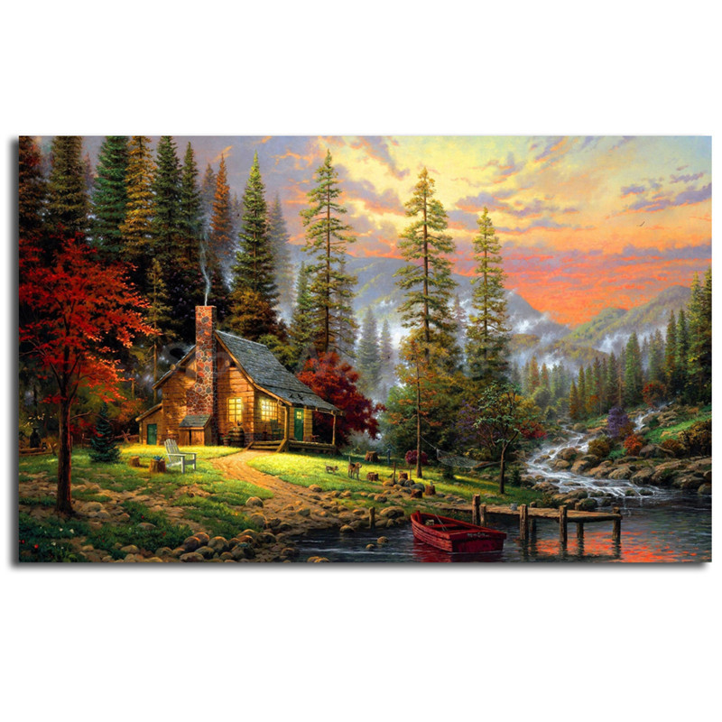 Bob Ross Painting Print at PaintingValley.com | Explore collection of ...