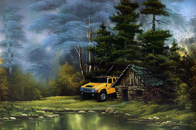682x452 Home Of Artist, Technologist And Philosopher Koert - Bob Ross Painting Value