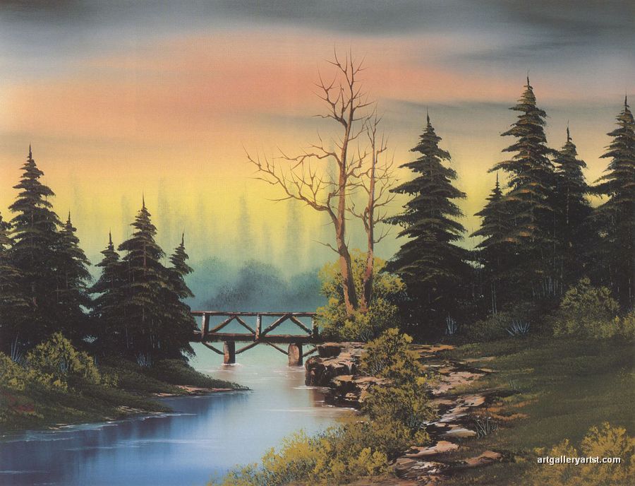900x688 Value Of Bob Ross Painting Chics Type - Bob Ross Painting Value