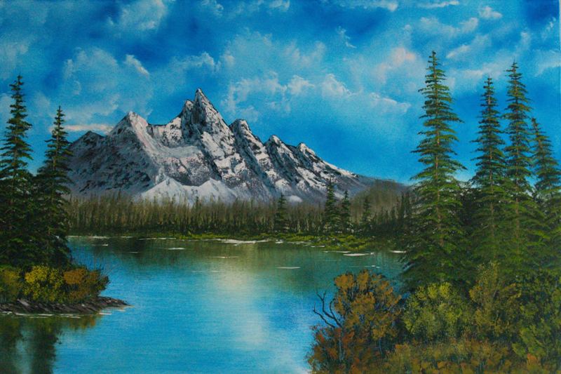 800x533 Bob Ross Style - Bob Ross Painting Worth