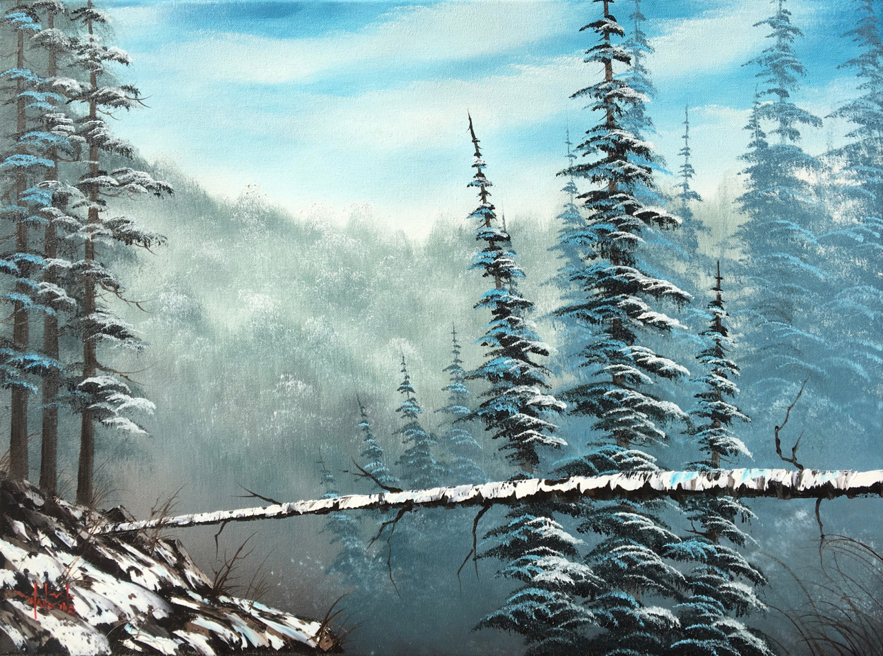 1280x951 Gallery - Bob Ross Painting Worth