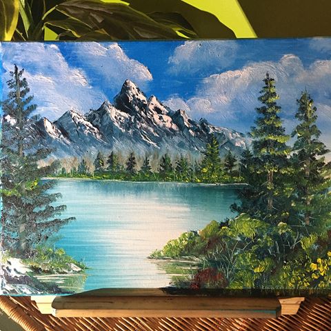 480x480 Photos About - Bob Ross Painting Worth