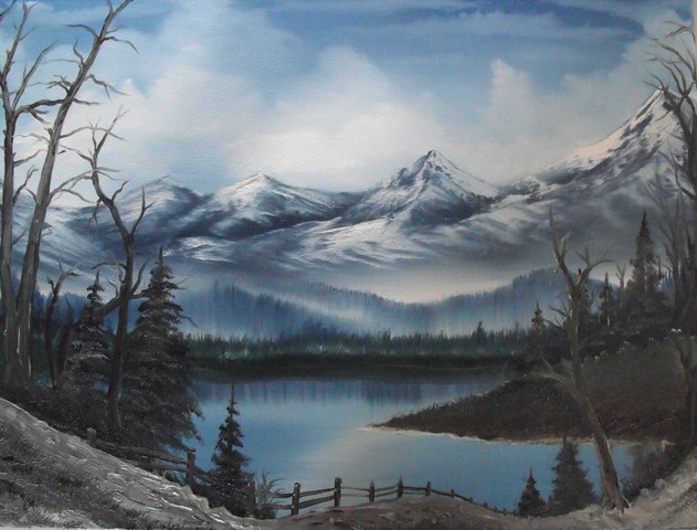 631x480 Todd Norcross Art By T.n - Bob Ross Painting Worth