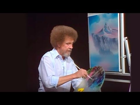 480x360 Bob Ross - Bob Ross Serenity Painting