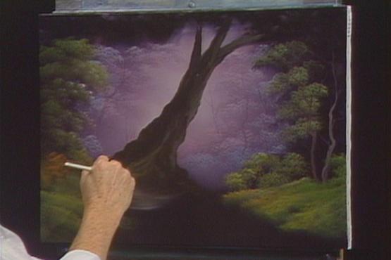 555x370 Bob Ross Beauty Is Everywhere Netflix - Bob Ross Serenity Painting